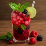 🍓 Mojito de Frutos Rojos: Receta Refrescante y Fácil Paso a Paso