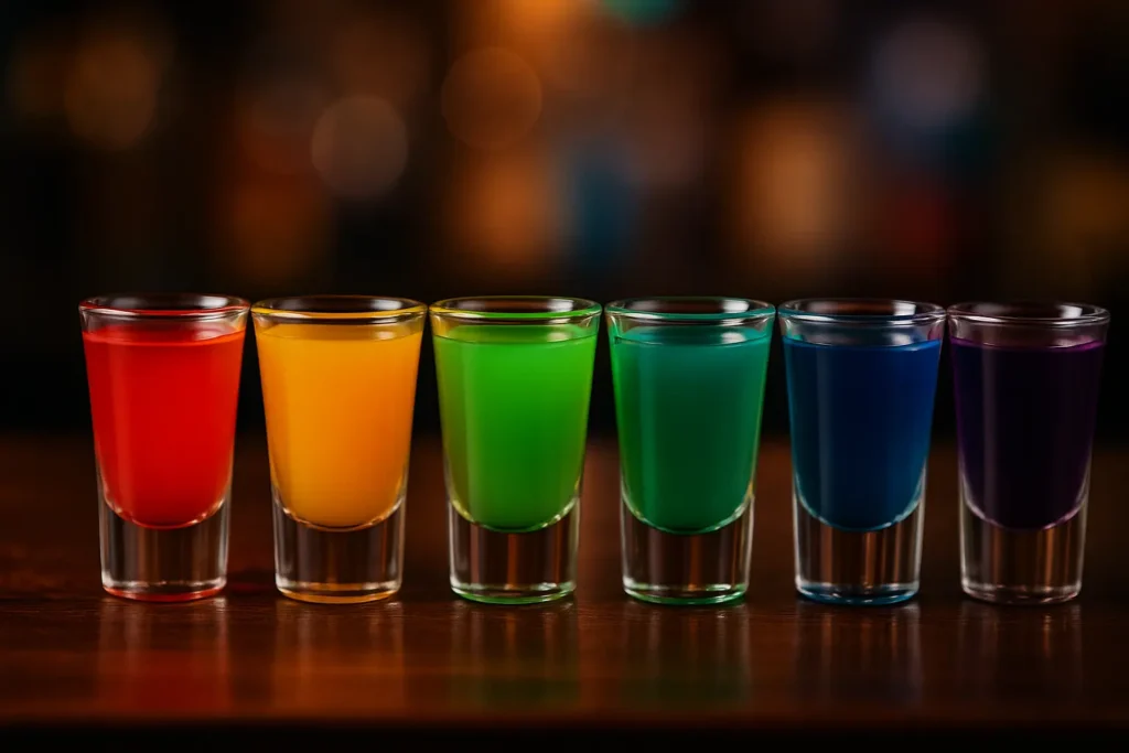 rainbow shot