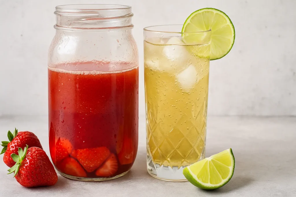 shrub de fresa